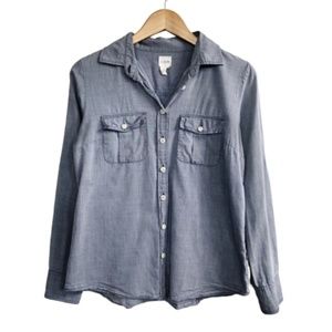 J. CREW FACTORY | Button Up Chambray Shirt